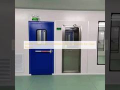 غرفة استحمام هوائية لتنظيف مزدوج المروحة 220 فولت للغرف النظيفة